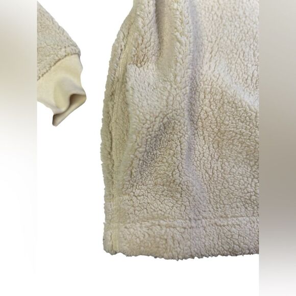 Abercrombie Kids Size 15/16 Faux Sherpa 1/4 Zip Pullover Sweater Cozy Warm - Picture 6 of 10